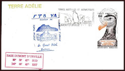 Sobre TAAF - FT8YA - Base Dumont d?Urbille 1986